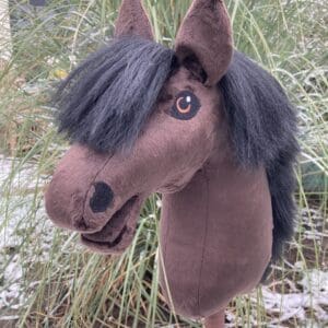 Productfoto hobby horse bruin kleine bles 6
