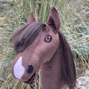 Productfoto hobby horse bruin kleine snep 4